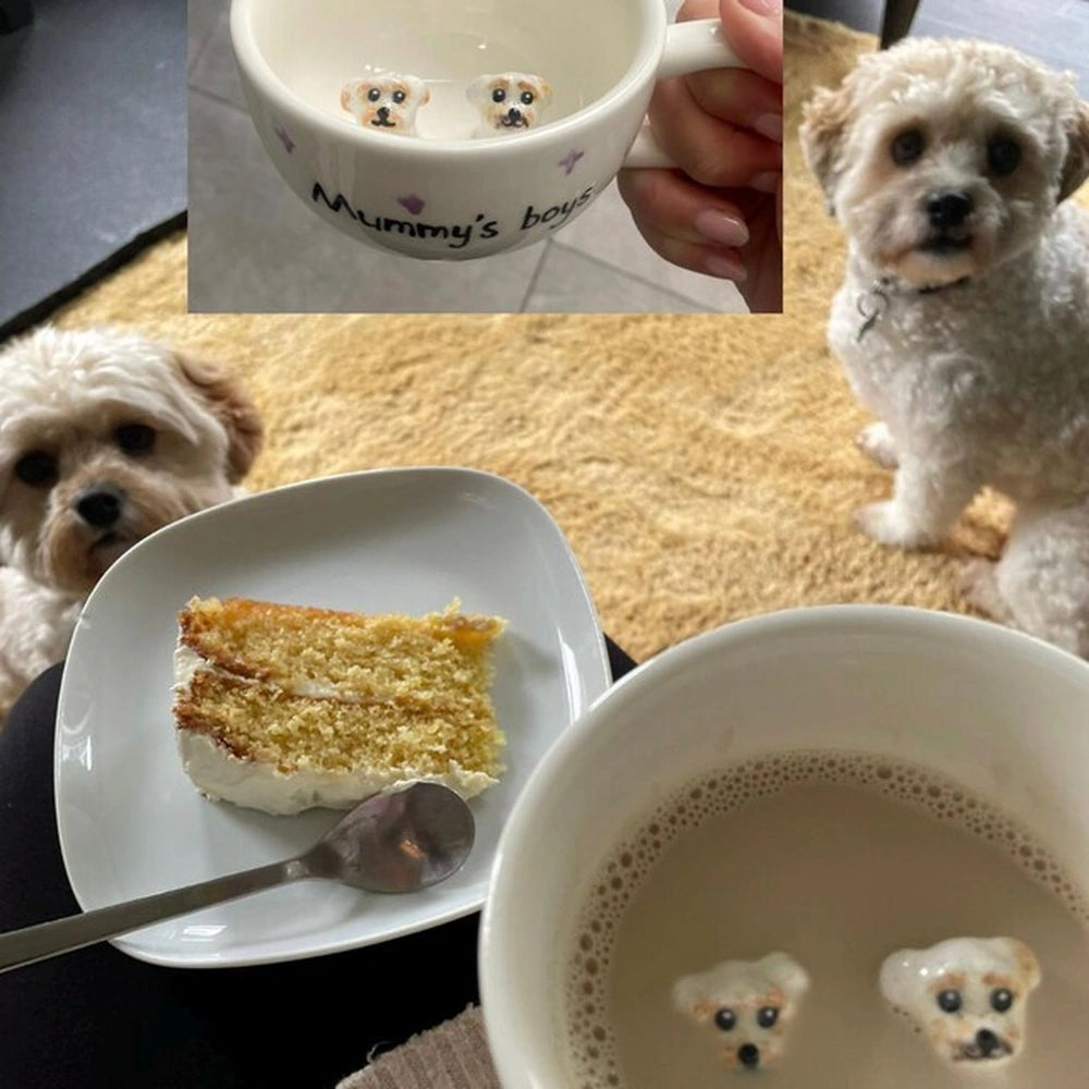Personalized Pet Mug – Custom Handmade Coffee Cup